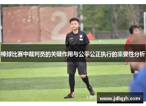 棒球比赛中裁判员的关键作用与公平公正执行的重要性分析
